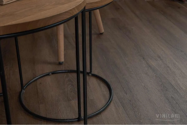 Кварцвиниловый ламинат CERAMO VINILAM NEW CORK 8885-EIR Дуб Берн 8 mm